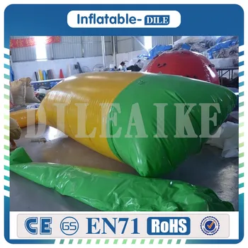 

Free Shipping 0.9mm PVC 5x2m Inflatable Water Blob For Amusement