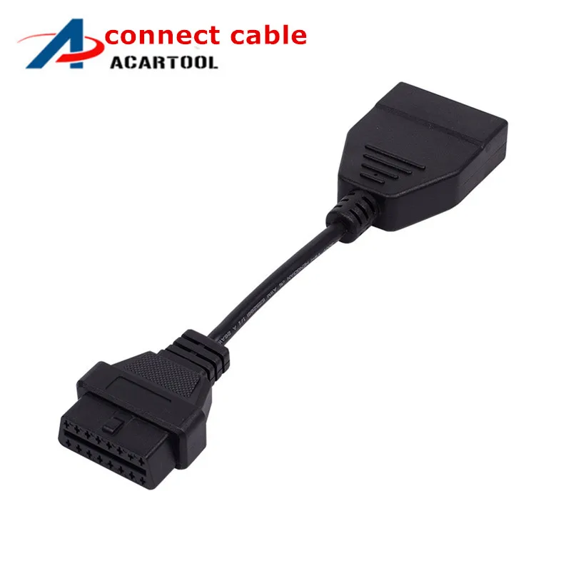 

Auto OBD2 Cable For G-M 12PIN OBD2 Cable Connector 12Pin Male t 16Pin Female Diagnostic Adapter For G-M Cars 12 PIN