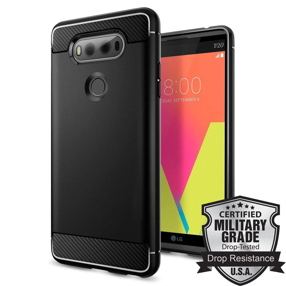 bilder für Aliantech Unverwüstliche Rüstungs LG V20 Fall Schwarz A20CS20920 Kohlefaser Texturierte Matte Flexible TPU Fällen für LG V20 bilder für Aliantech Unverwüstliche Rüstungs LG V20 Fall Schwarz A20CS20920 Kohlefaser Texturierte Matte Flexible TPU Fällen für LG V20