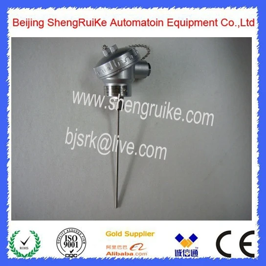 

SS 304 sheathed Pt100 Thermometer , thermocouple , RTD, temperature controller