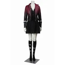 The Avengers Age of Ultron Scarlet Witch Costume Clothing Custom Made