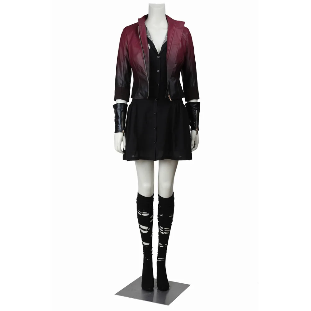 

The Avengers Age of Ultron Scarlet Witch Costume Clothing Custom Made