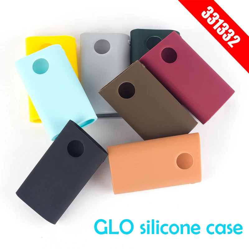 Высококачественный защитный силиконовый чехол для GLO E ciget силиконовый чехол 8 цветов