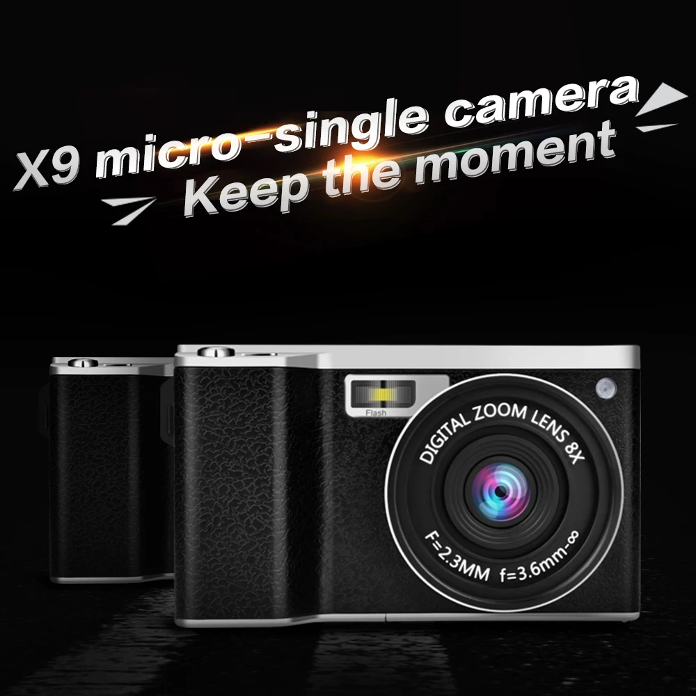 Digital Camera Home 24 Million Pixel Wide Angle HD IPS 4.0 inch Touch Screen DSLR multiple languages Camera