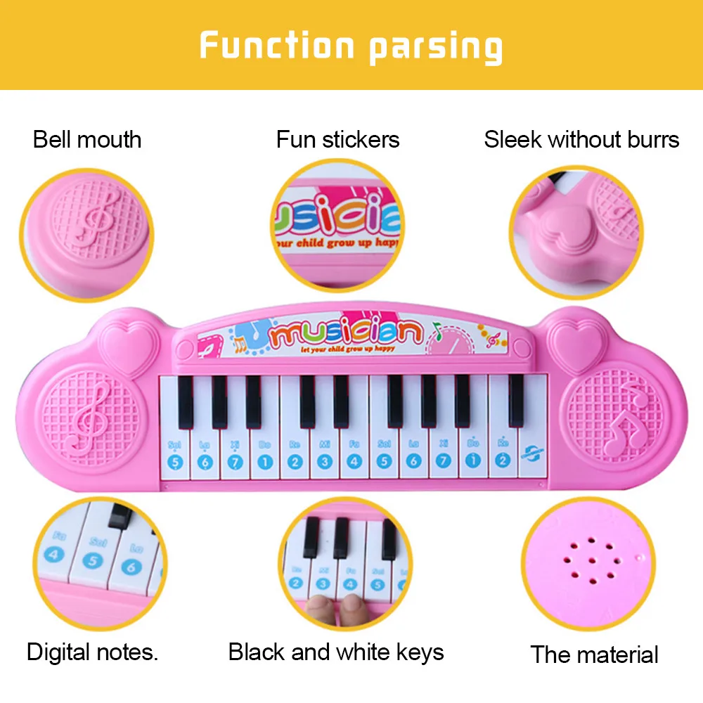 Музыкальный инструмент, игрушка для малышей, пианино для малышей, развивающая музыка, игрушки для малышей, Обучающие игрушки D300111