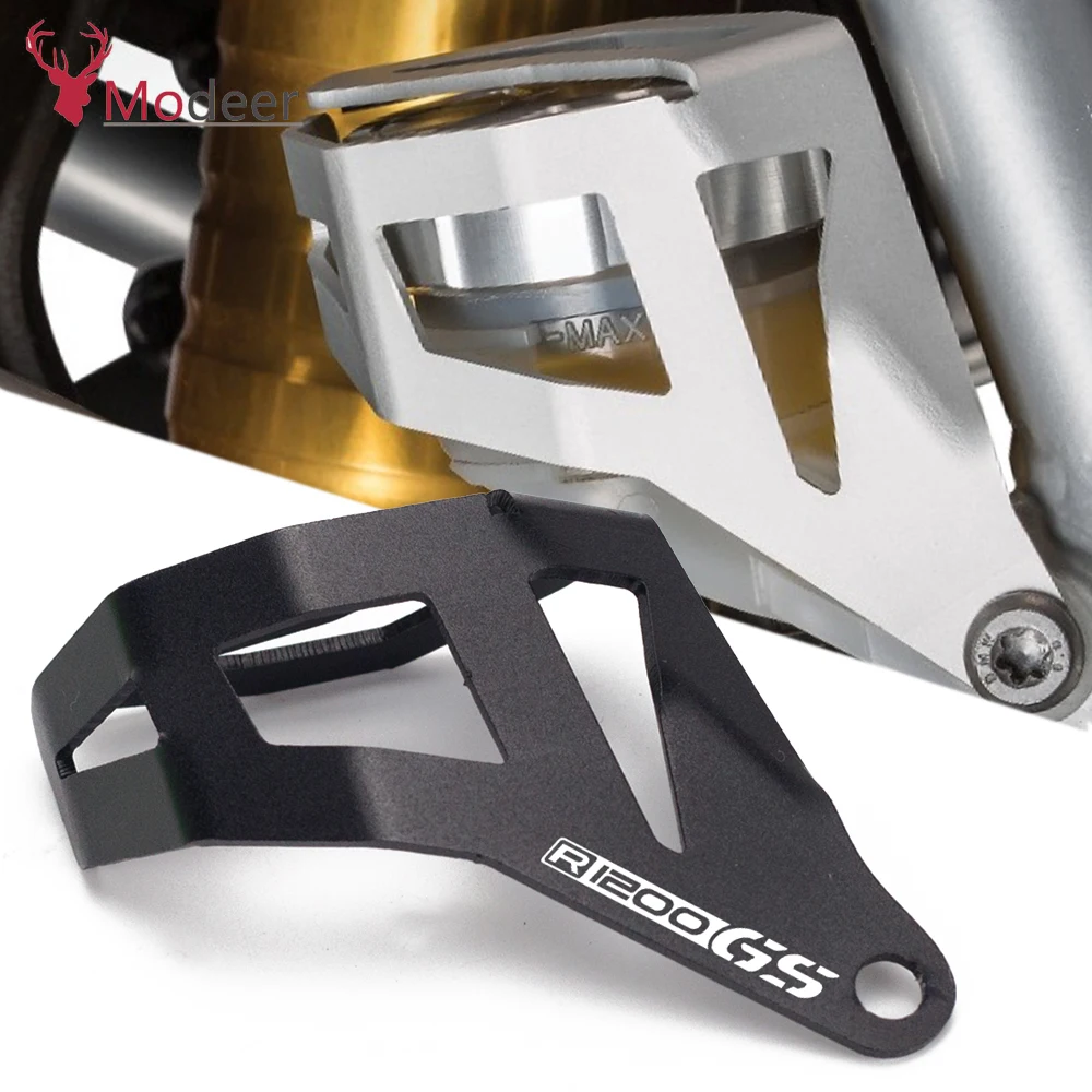 CNC Motorcycle Protection Rear cover Brake Fluid Reservoir Oil Cap Guard For R1200GS LC 2013-2018 R1200 GS LC Adv. 2014-2017 (9)