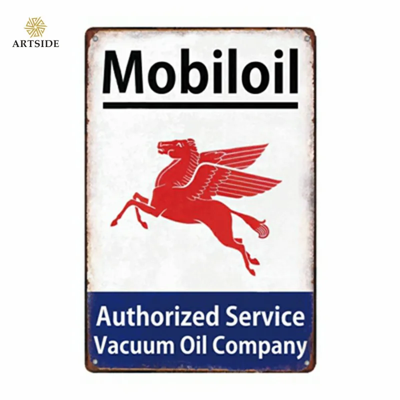 BSA мотоциклы Mobiloil STP ESSO Моторное Масло металлическая жестяная вывеска для автомобиля автобус клуб гараж винтажный домашний декор холсты настенной живописи - Цвет: 11