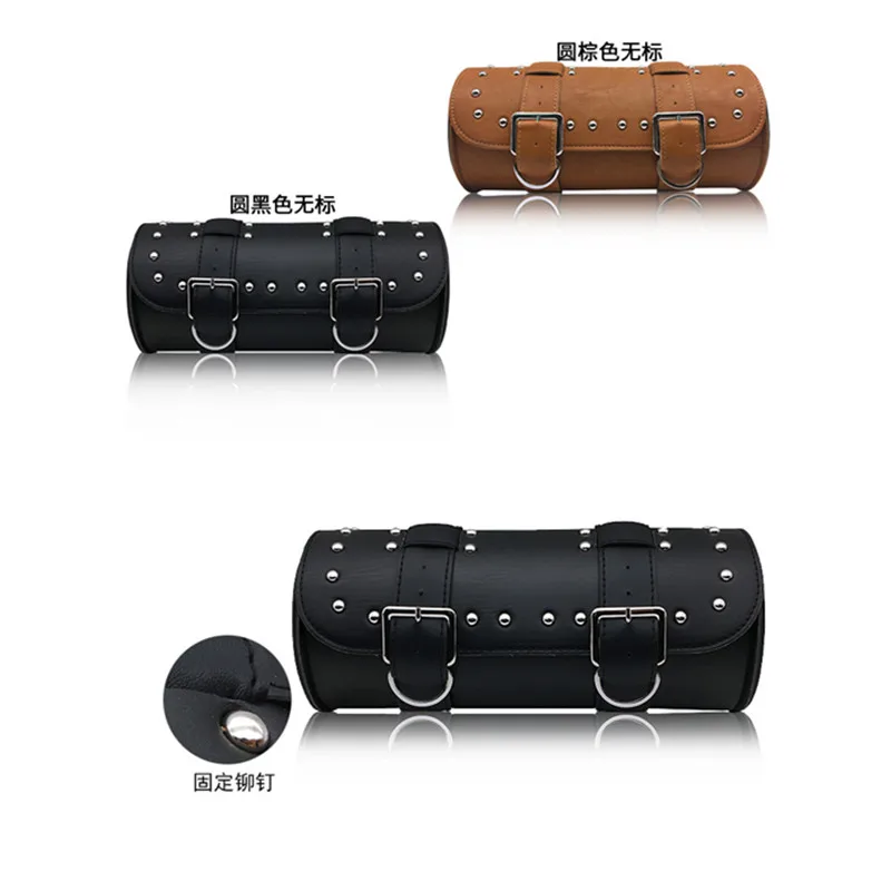 Brand Motorcycle Front Toolkit Bag Saddle Cruiser font b Tool b font Luggage Tail Bags Moto