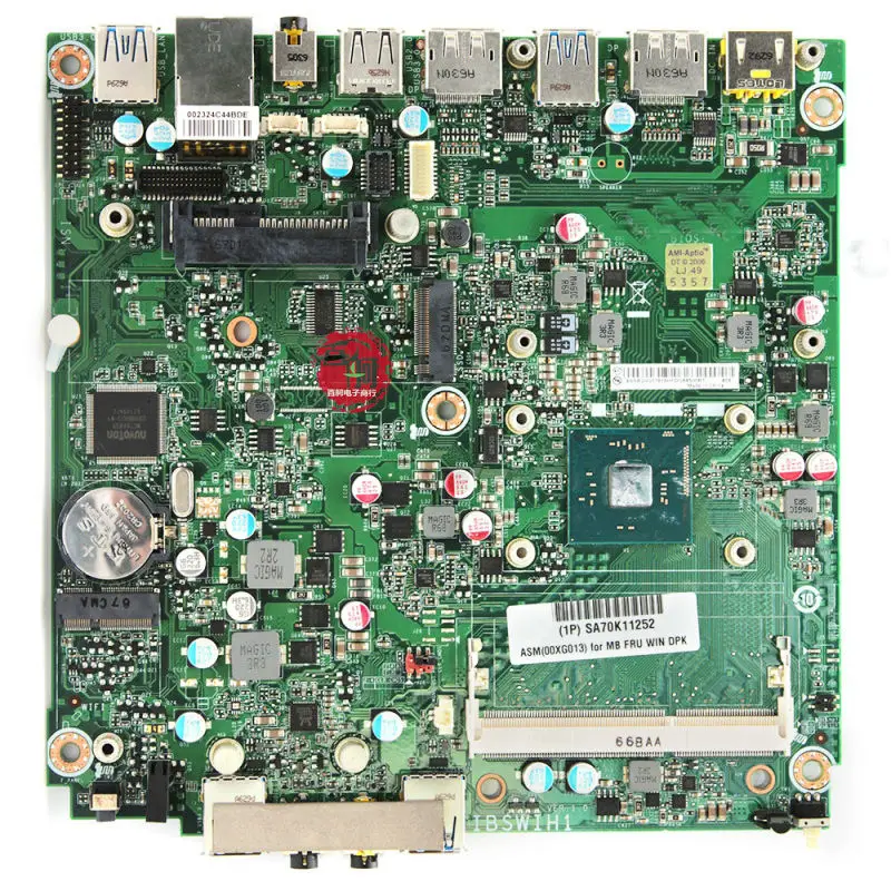 Для Lenovo thinkcenter M600 AIO материнская плата IBSWIH1 100% протестированная полностью Рабочая