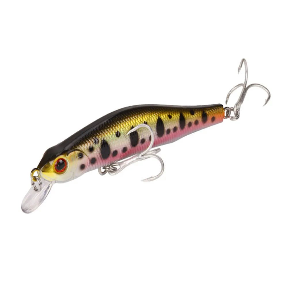 1 шт. 8,5 г 8 см Гольян рыболовные приманки плавающий твердый воблер Crankbait Pesca искусственная форель ловля щуки и карпа аксессуары