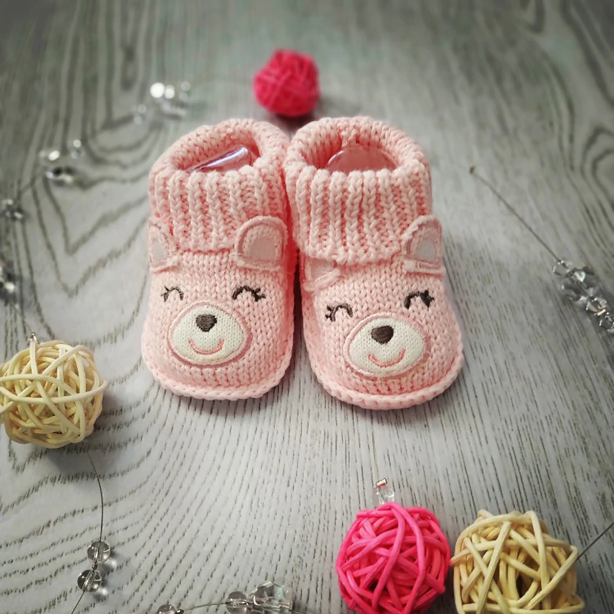 

Newborn Baby Shoes Boys/girls 100% Cotton Foot Socks Infant New Born Cartoon Animal Shoe Baby