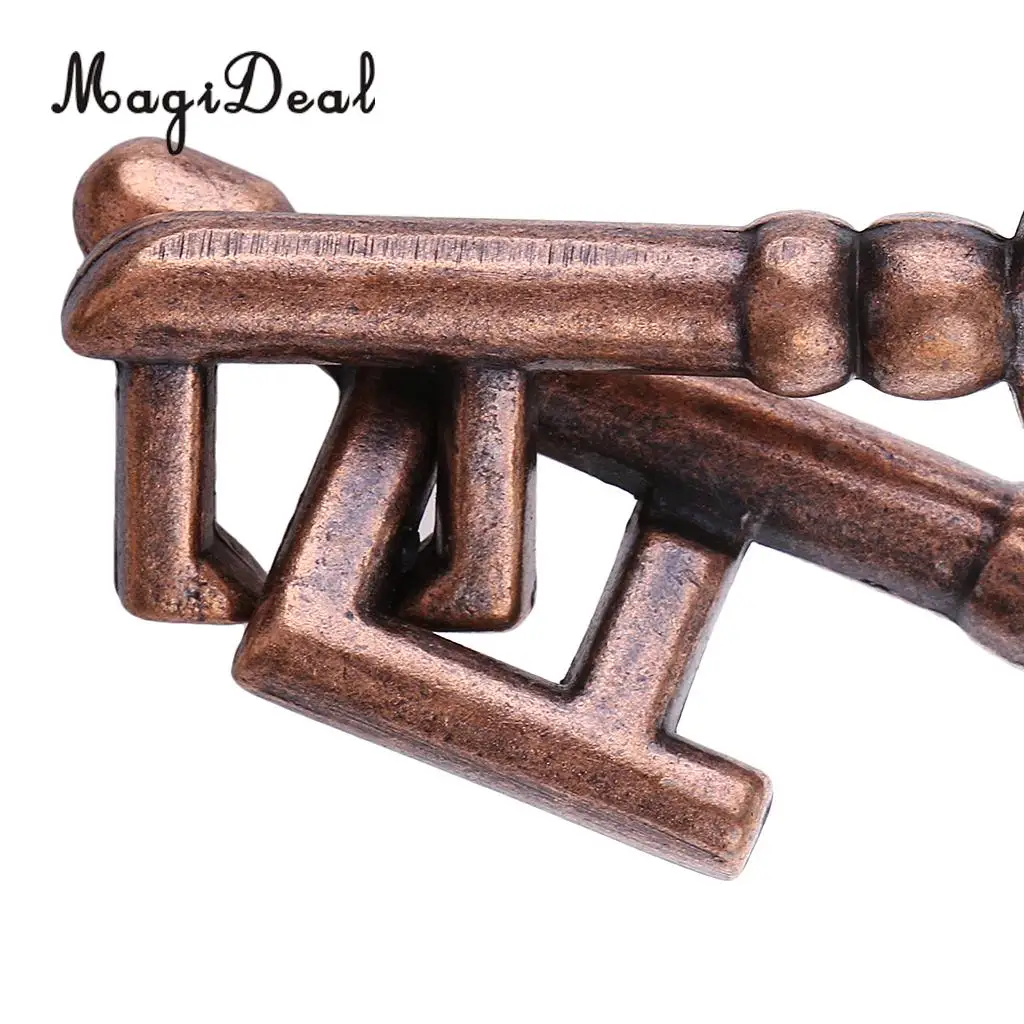 1Pc Key Lock Puzzle Classic Metal Brain Teaser IQ EQ Test Toys for Kids Adult Children Teenager Birthday Novelty Gift
