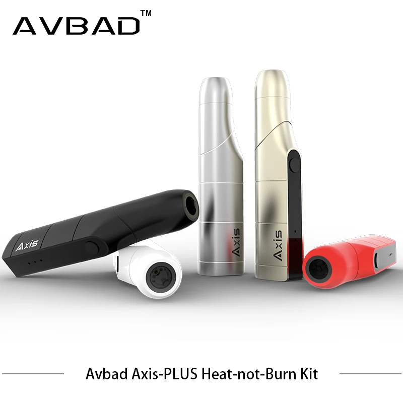 

Electronic Cigarettes AVBAD Axis Plus Heatstick Kit Heat Device Starter Kit 900mah Battery Vibration Vape No stick VS Avbad TT