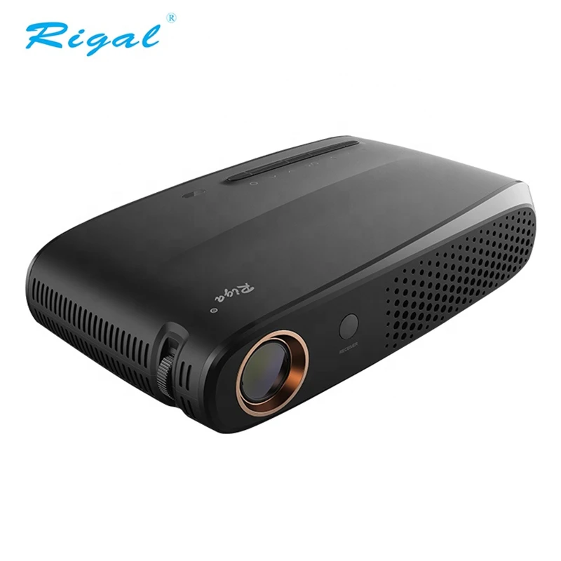 

4000 Lumens Android WiFi Projector Active Shutter 3D Full HD 1080P Business Home LED Beamer DLP Mini 3D Projector