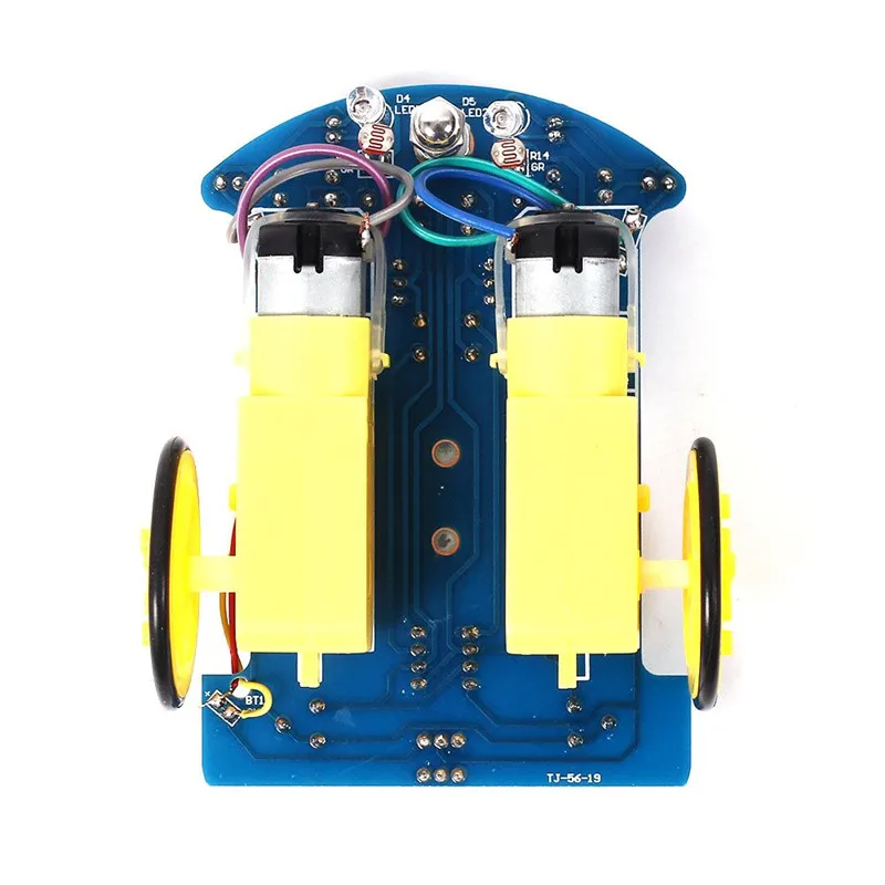 10 шт. D2-1 ТТ мотор DIY Набор интеллектуальная линия слежения умный автомобильный комплект мотор электронный производство умный патруль автозапчасти