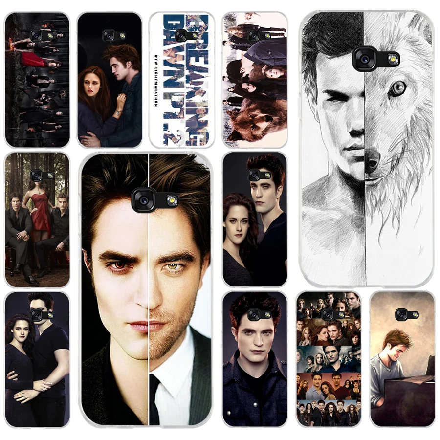 Мягкий Силиконовый ТПУ чехол 251AQ The Twilight Saga для телефона Samsung galaxy a3 a5 2016 2017 a6 A8 2018 |