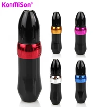 Машина для татуировки, ротационная ручка, пуля, поезд M8, гибридный Перманентный макияж, тату-пистолет, Космический алюминиевый картридж+ Иглы для татуировки