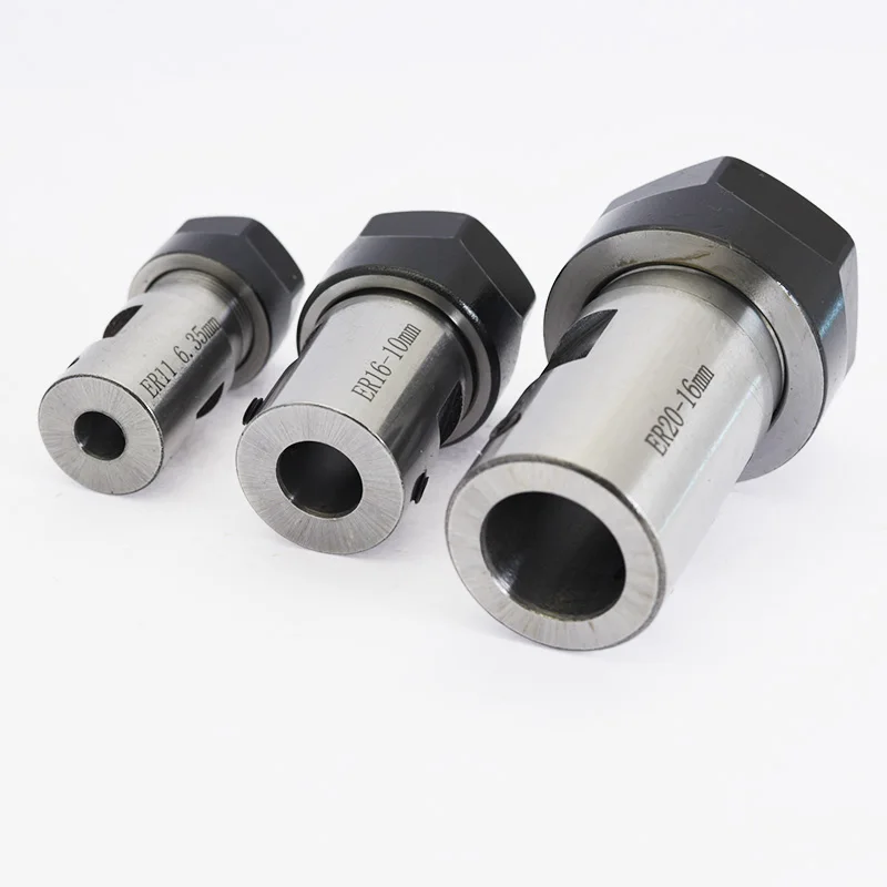 

C20 ER16 Collet Chuck Motor Shaft Extension Rod Spindle Collet Lathe Tools Holder Inner 5MM 6MM 8MM 10MM