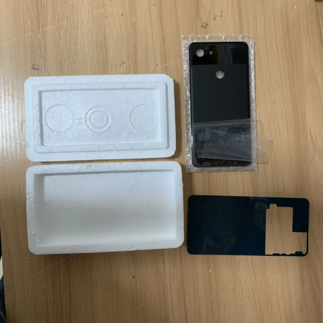 Новое поступление для Google Pixel 3 белая оригинальная Задняя стеклянная крышка