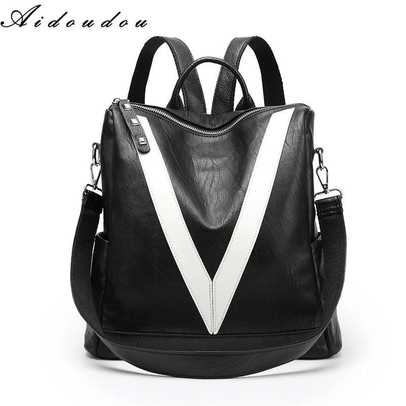 AIDOUDOU Brand Backpacks Preppy Style Women or Men Schoolbags For College Students Travel Fashion Large Capacity Backpack Hot | Багаж и