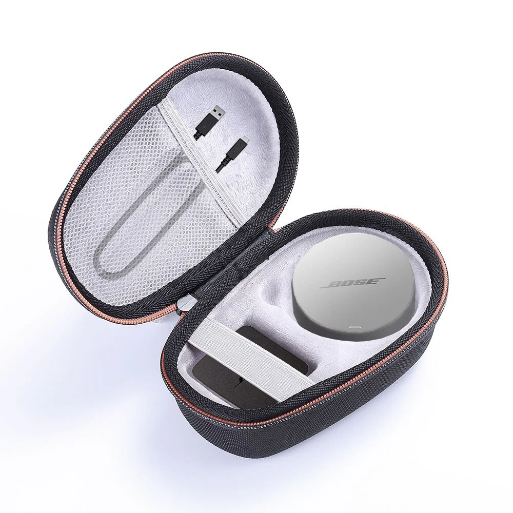 

2019 New Hard Travel Box Cover Pouch Bag Case for Bose Wireless Noise-Masking Sleepbuds and Eye Mask & Charger and Cables