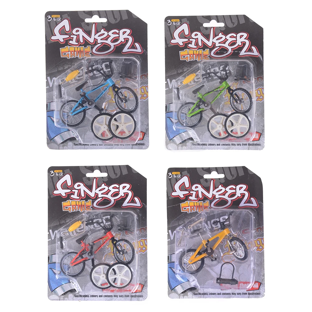 1 шт. мини Finger BMX велосипед Флик Трикс Finger Bikes игрушки BMX модель велосипеда Tech Deck гаджеты Новинка кляп игрушки 10,5 см* 7 см