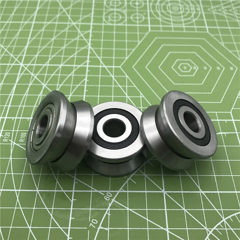 Роликовые подшипники V Groove Lv202 38 Zz Rv202/15 10 15*38*17 (прецизионные двухрядные шарики) Abec 5