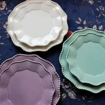 

Dinnerware set ceramic dishes dinner plate sets relief plates dinnerware 8inch 10inch