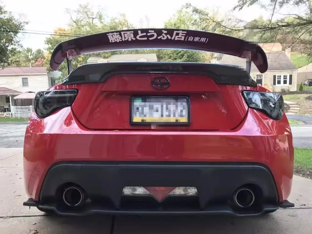 2017 newly updated SARD Style Carbon Fiber Rear Spoiler Wing For Toyota