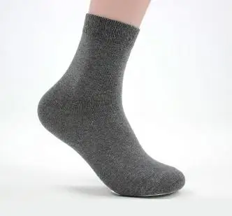 5 пар/лот мужские хлопковые носки, дешевые и высококачественные от фабрики, мужские sox - Цвет: dark grey