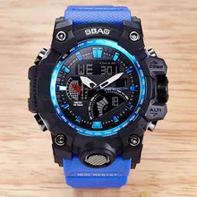 Мужские часы спортивные электронные часы светящиеся цифровые наручные часы Часы мужские водонепроницаемые повседневные часы распродажа