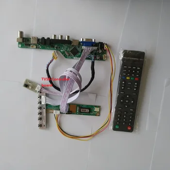 

for L141X1-1 USB AV VGA HDMI Resolution TV Controller Board Digital Signal 20pin Interface Module 1 lamps 14.1"1024X768