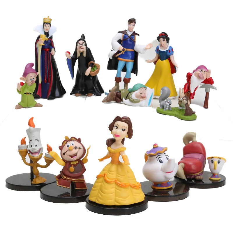 mini beauty and the beast figures