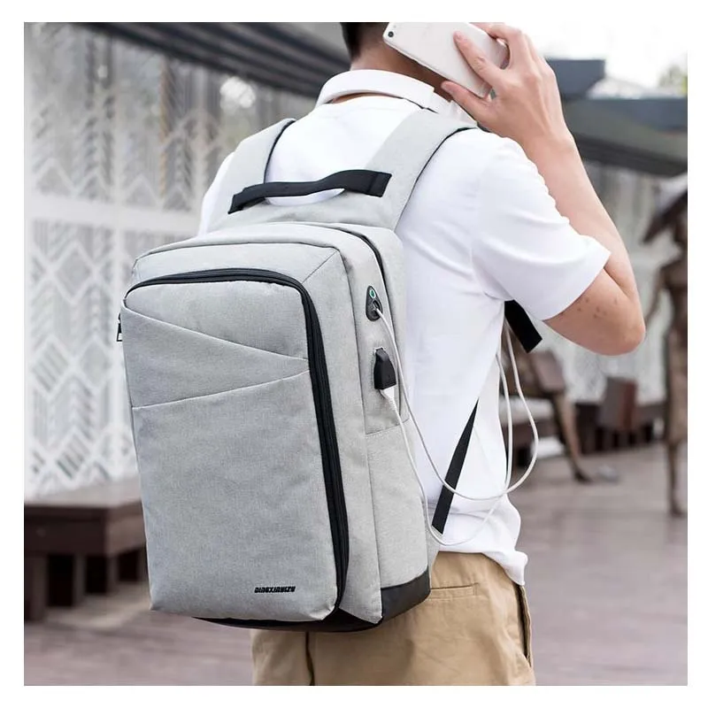 Многофункциональный Противоугонный 15 15," дюймовый рюкзак для ноутбука usb зарядка Водонепроницаемый Бизнес Путешествия Back Pack Мальчики школьные рюкзаки
