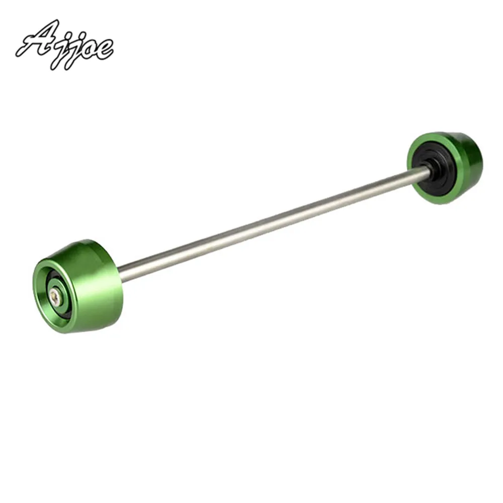 Green Black Green Для Ducati Hyperstrada 796/821/1100 Streetfighter 848 Мотоцикл CNC передние колеса слайдер для вилки защита от падения - Цвет: Green Black Green