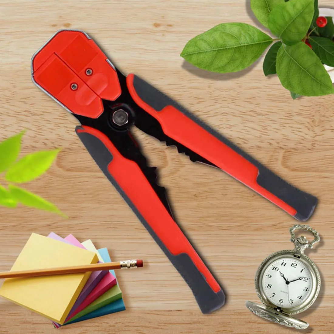 

Wire Stripper 0.2-6.0mm Straight Cutting Crimping Tools 1pcs HS-D1 Multi Functional Cable Wire Stripping