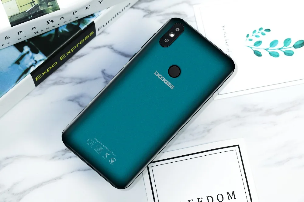 DOOGEE Y8 Android 9,0 смартфон 6,1 дюймов FHD 19:9 MTK6739 четырехъядерный 3 Гб 16 Гб 8MP+ 8MP 3400 мАч 4G LTE мобильный телефон