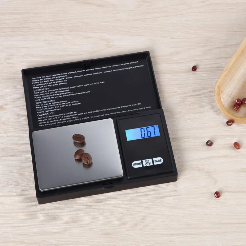 Urijk 100/200/300/500/1000g 0,01/0,1g Мини ЖК-дисплей цифровые весы высокой точности грамм карманные электронные весы для Кухня ювелирные изделия