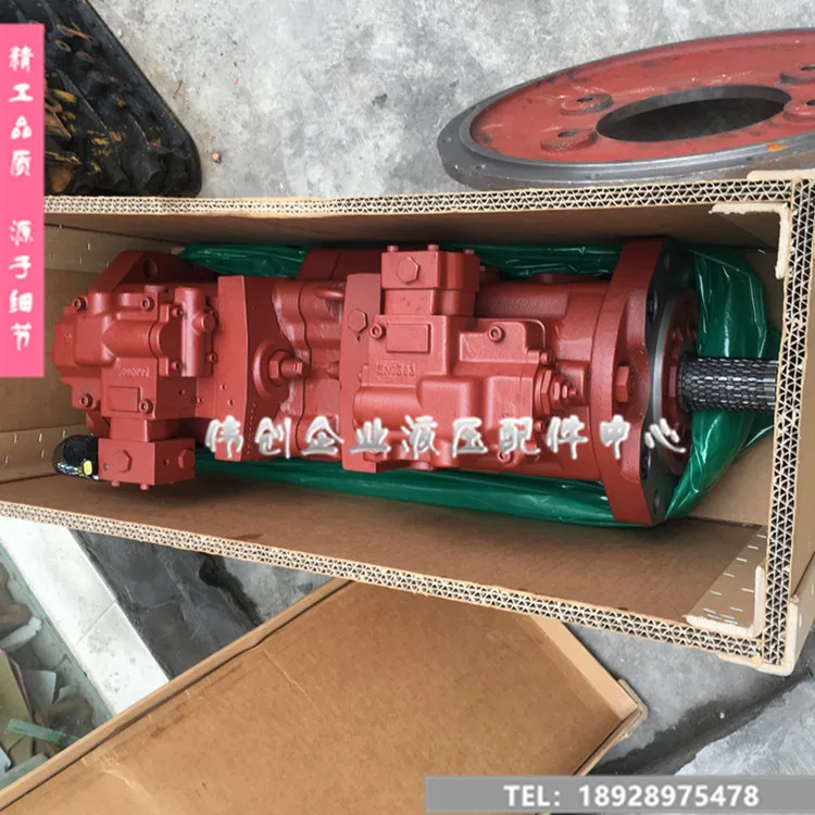 Excavator parts hydraulic pump assembly Hitachi 400 SANY 360 Volvo 460 Kawasaki K5V200 pump assembly