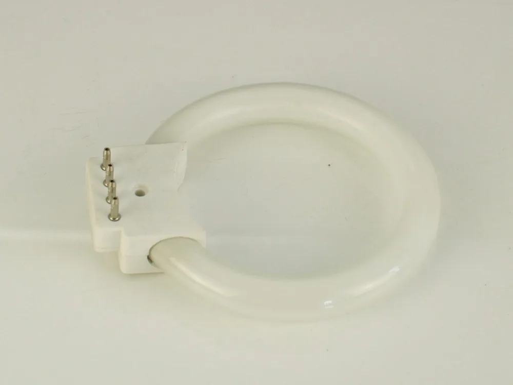 New 8W fluorescent microscope ring light bulbmicroscope ring lightfluorescence
