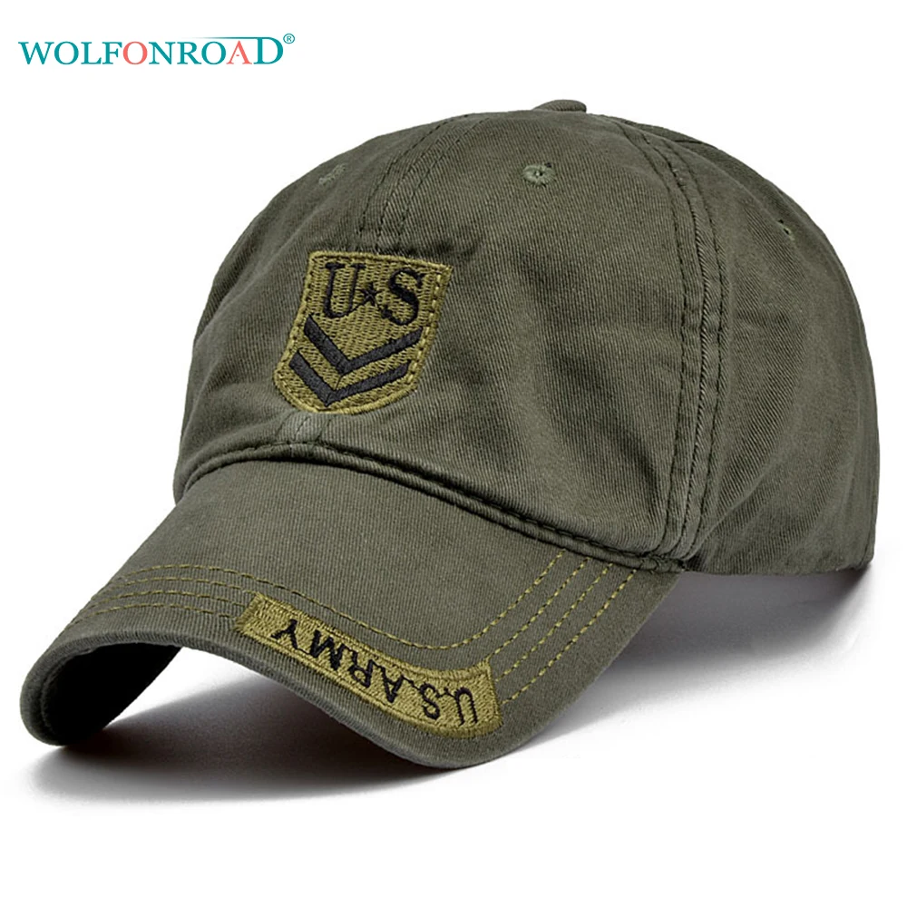

WOLFONROAD Men's Summer Baseball Cap Sport Hiking Caps Camouflage Tactical Hats Outdoor Hunting Cap Army Shooting Hats L-WHJX-03
