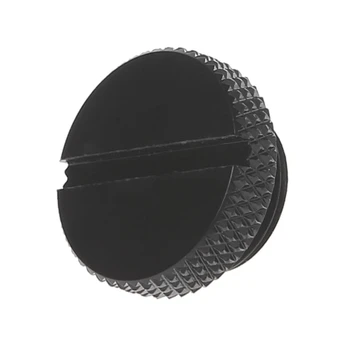 

G1/4 " Black Silver Hand Tighten The Lock Seal Sealing Plug Water Cooling Computer Fittings