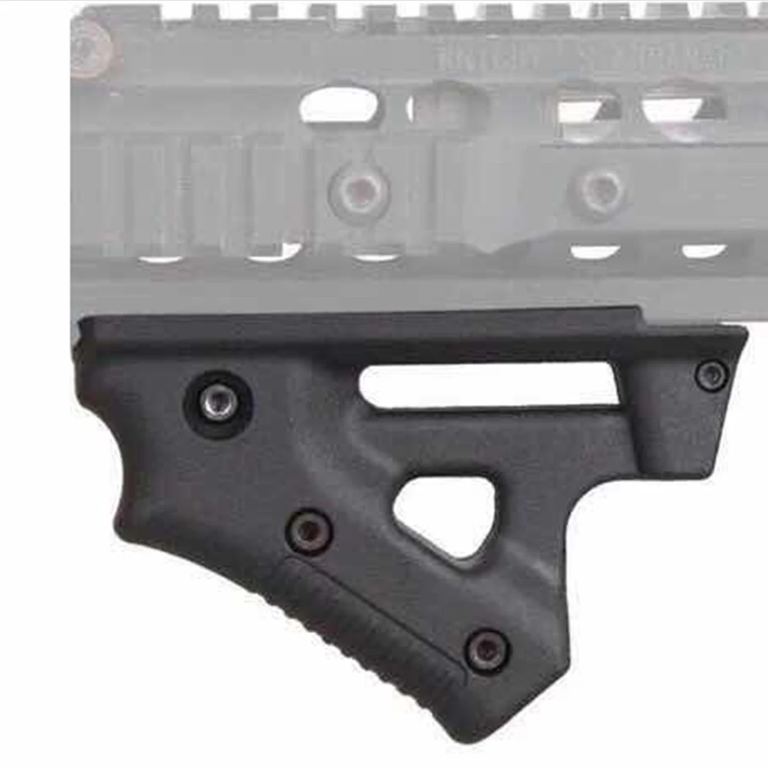 

Surwish Nylon Thumb handle for 21mm Width Rail /Blaster for Nerf/ Water Gel Beads Blaster with 21mm wide Rail- Black