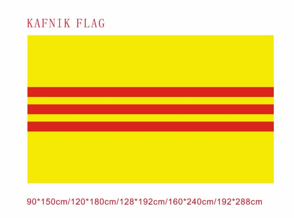 Флаг южновьетнама 150x90 см (3x5 футов) полиэстер двойная строчка Высокое качество