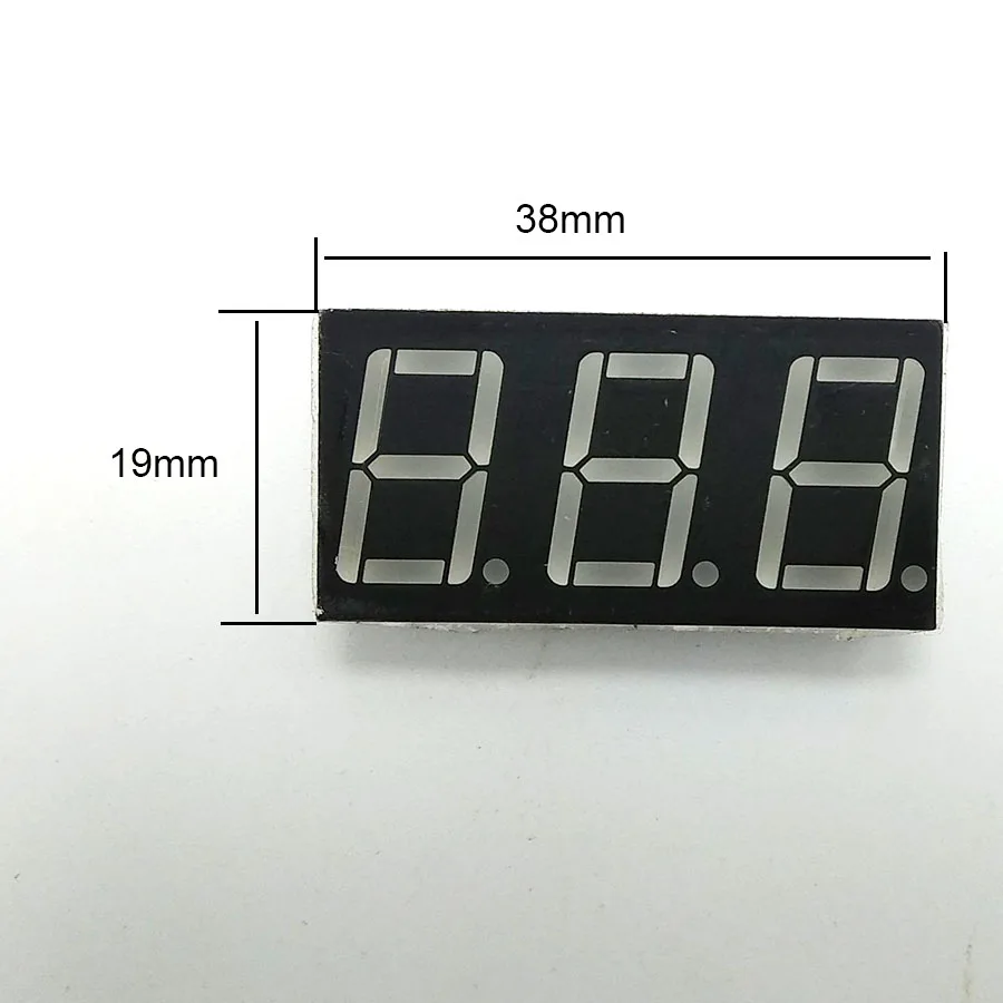Цифровой трубки яркий Красный 0,36, 0,4, 0,56, 0,8, 3 дюйма одной цифры светодиодный дисплей