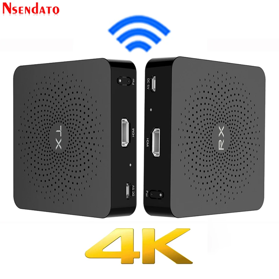 Measy W2H 4K 30M HD 1080P беспроводной AV видео аудио передатчик приемник радио ТВ