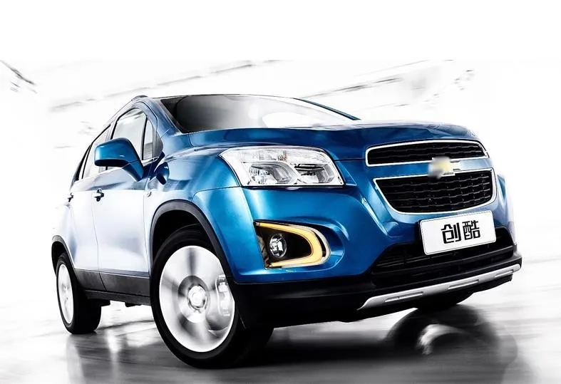 Светодиодный светильник дневного света для Chevrolet Trax Tracker DRL, противотуманная фара, автомобильные аксессуары