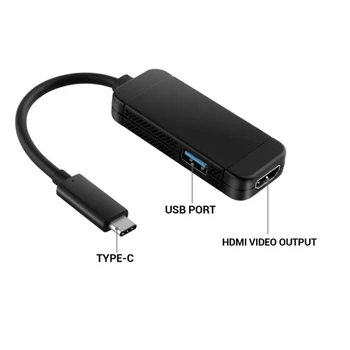 

XBERSTAR HDMI Type-C USB 3 .0 Port HUB Mini Adapter for Nintendo Switch Converters