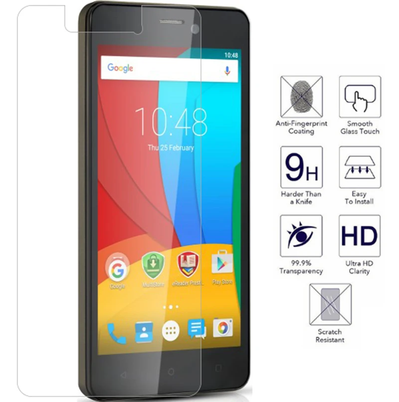 Новое Защитное стекло для экрана телефона Prestigio Wize M3 MX3 N3 NX3 NK3 Закаленное пленка