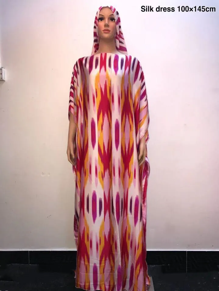 2019 Лидер продаж красивые шелковые Печатные Абая для мусульман платье